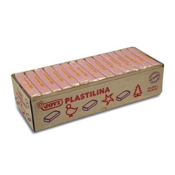 Jovi-låda med modellpasta, 15 kuddar 350 GR, köttfärg () - 7208