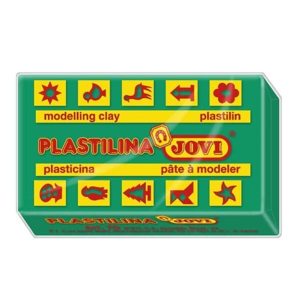 Jovi Box of Modeling Clay, 30 Pads 50 g, Färg Mörkgrön () - 7011