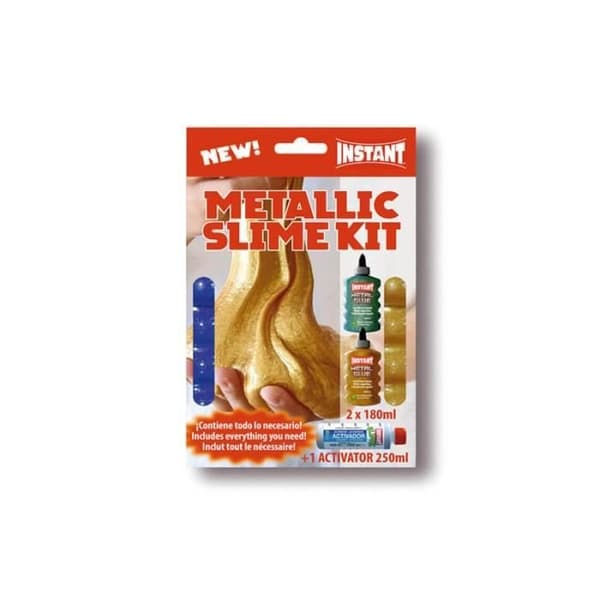 Mini Kit to Make Your Slime - Metalliskt tema - Omedelbar - Blandat - 6 år och äldre - Kreativa hobbyer