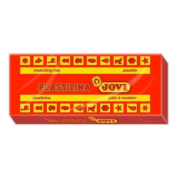 Jovi Box of Modeling Clay 15 Pads 150 g Röd - 7105