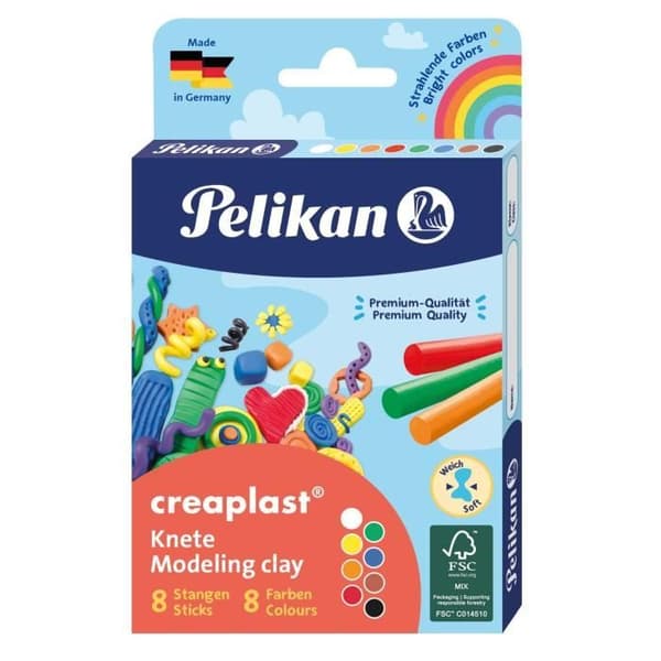 Modelllera - PELIKAN - 606035 - Blandade färger - Barn - 160 g