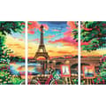 Miniatyrbild 3 av 6: CreArt Paris triptykformat 80x50cm - Måla efter siffror - Från 12 år - Ravensburger - 20134