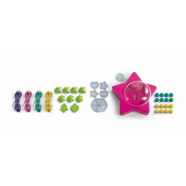 Clementoni Crazy Chic - Vänskapsarmbands-kit - Pärlor och trådar - Från 7 år