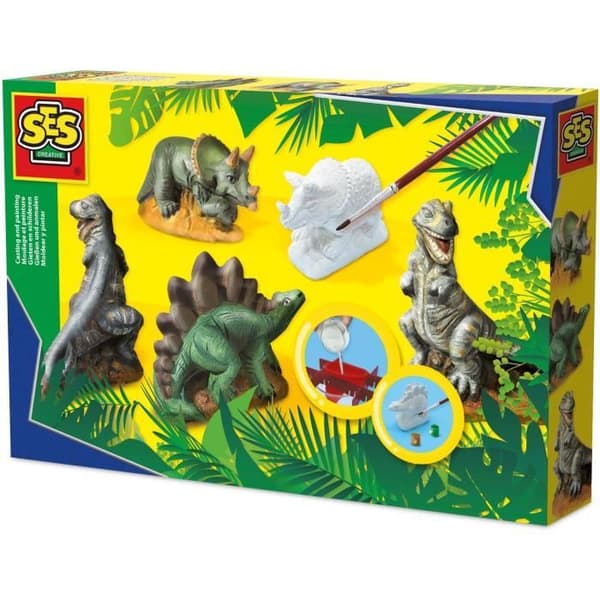 Valaminen ja maalaus - SES CREATIVE - Dinosaurukset - Dinosaurusmuseo