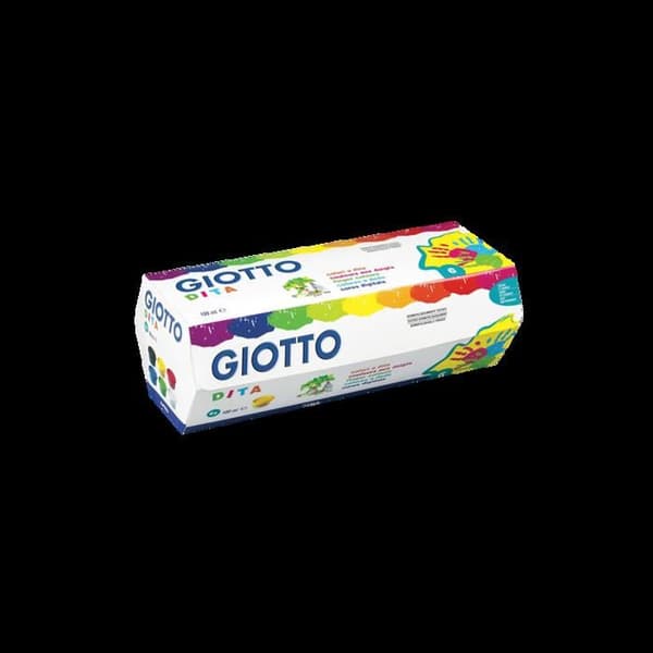 Omyacolor Giotto Box med 6 krukor med gouache
