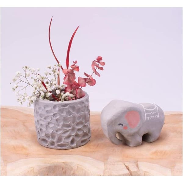 Jovi Air Dry Modeling Clay Grey 22 lb fläckfritt perfekt för konst- och hantverksprojekt