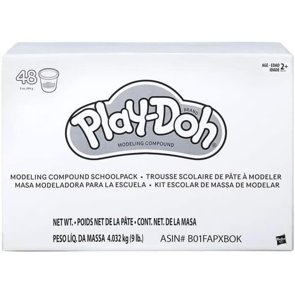 PLAY-DOH - Skollåda - 48 krukor modelllera - Barn - Blandat - Från 24 månader