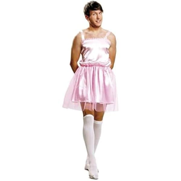 Kostym - VIVING - Dansös - Tutu Inkluderat - Flerfärgad - Storlek XXL