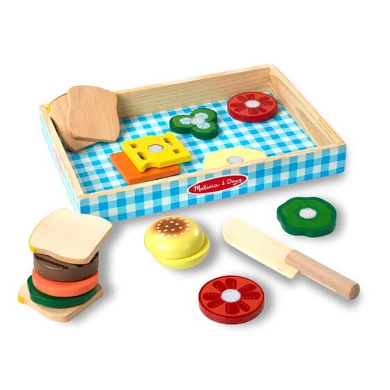 Smörgås Kit i Trä - Wooden Sandwich Set - Melissa & Doug