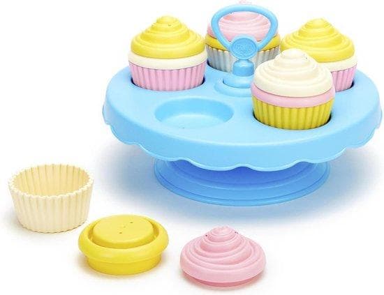 Green Toys Cupcake lekset - leksaksmat för barn