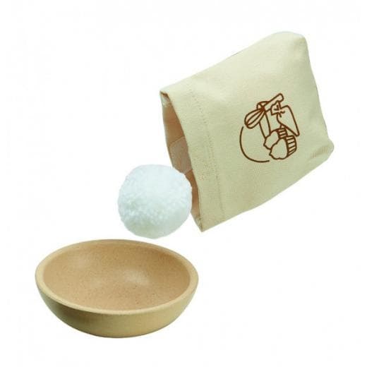 Cupcake-set leksaksmat av trä från Plantoys