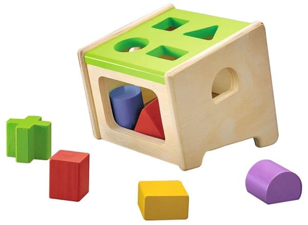 Naturliga sorteraren - pedagogisk träleksak från Wonderworld toys