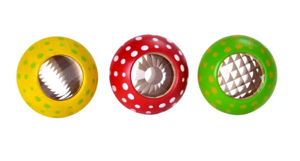 Kalejdoskop svamp - träleksak från Plantoys