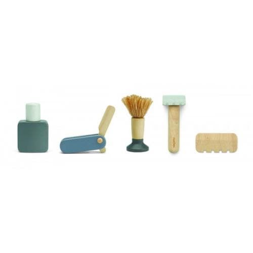 Barberar-set träleksaker från Plantoys