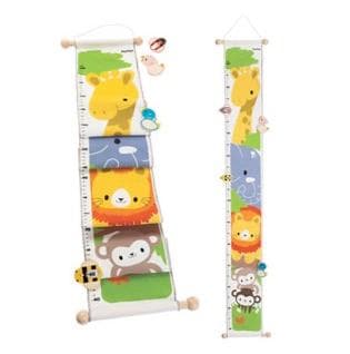 Längdmätare - en väggdekoration med mätsticka för barn - Plantoys