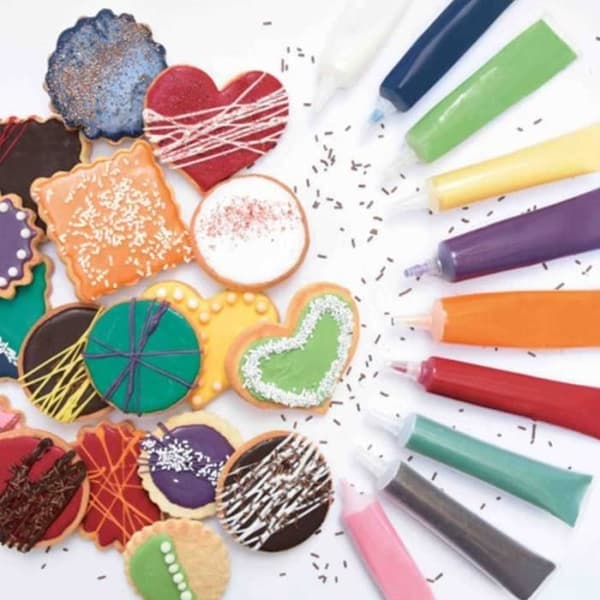 Pastellgul chokladmatpenna 25g - ScrapCooking - Rita och skriv på dina förberedelser