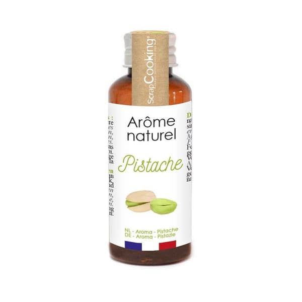 Flytande naturlig matarom - Pistage 40 ml
