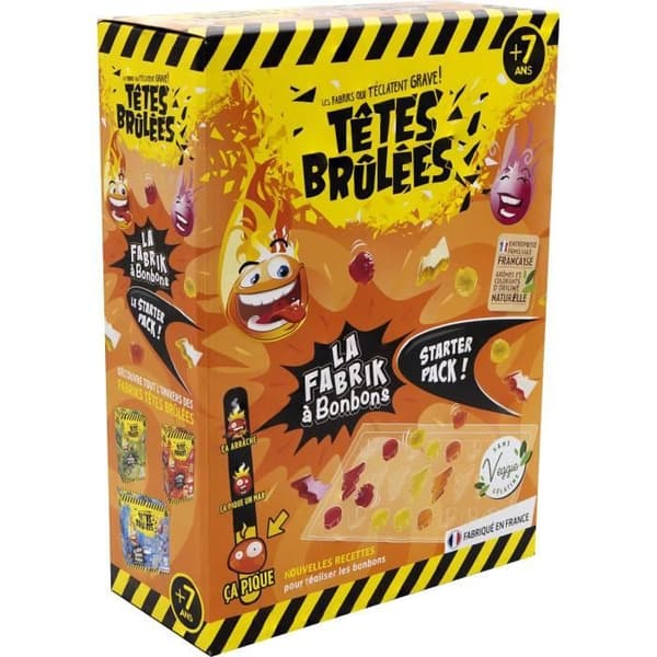 La Fabrik godis STARTPACK - BRÄNDA HUVUD - Blandat - Vit - 21x9x29cm - Barn - 2 års garanti