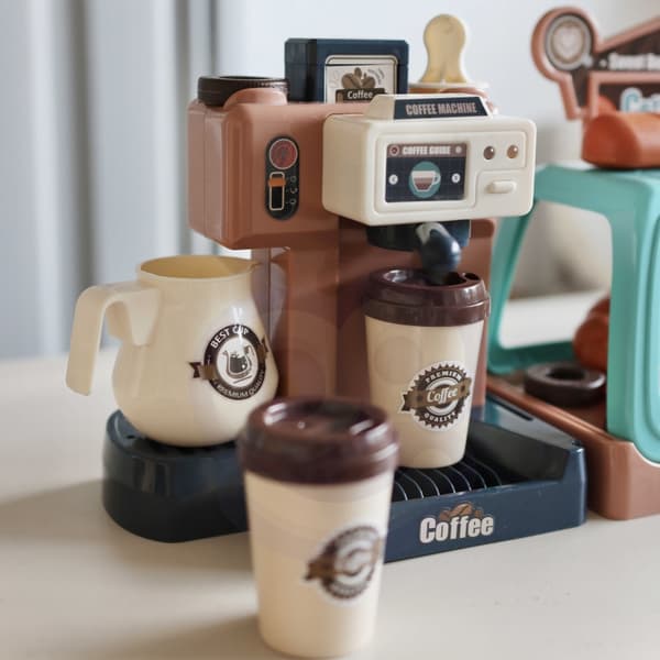 WOOPIE Ställ in Kaffebryggare + Kaka Visa