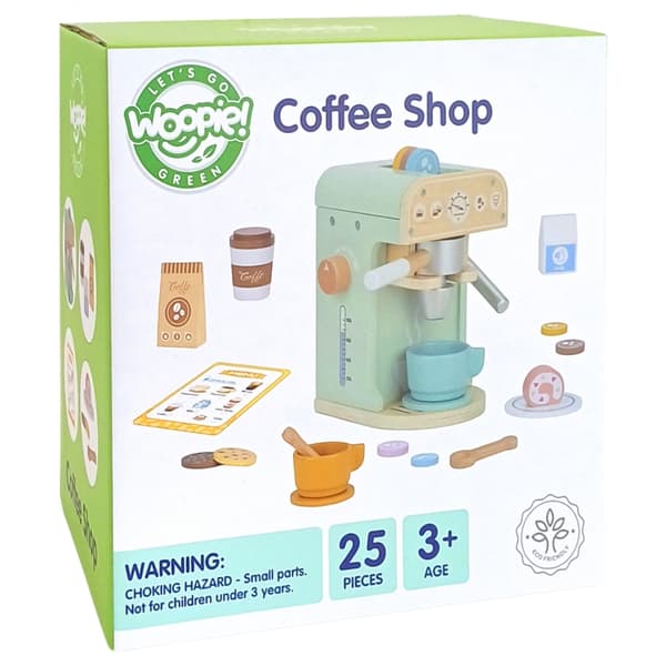 WOOPIE GREEN Puinen kahvinkeitin 25 el Barista makeiset