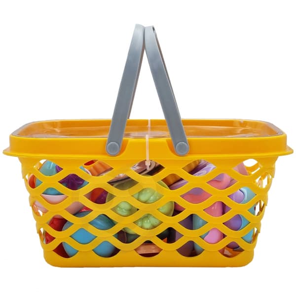 WOOPIE Shoppingkorg med Teservis och Sötsaker – 26 delar