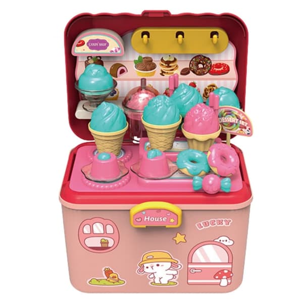 WOOPIE Iskiosk 2-i-1 16-delt rejsetaske