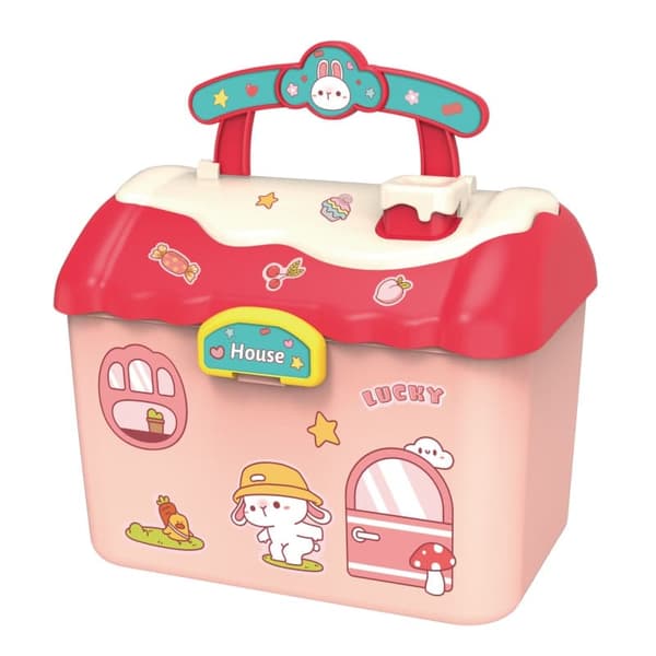 WOOPIE Iskiosk 2-i-1 16-delt rejsetaske