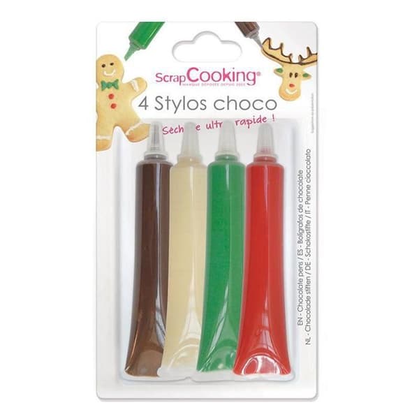 4 chokladstift Julutgåvan