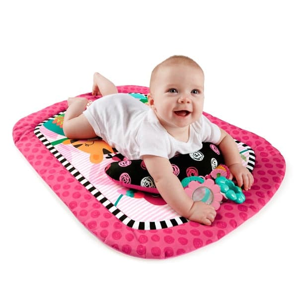 Bright Starts Wild Whimsy Prop Mat And Tummy Time