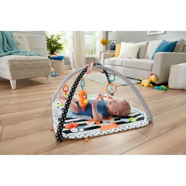 Fisher-Price - Min 3-i-1 sensoriska matta - 1:a ålderns födelseleksak