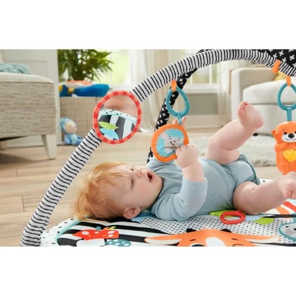 Fisher-Price - Min 3-i-1 sensoriska matta - 1:a ålderns födelseleksak
