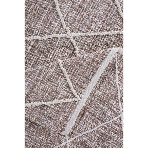 Rootz puuvillamatto - puuvillamatto - puuvillamatto - matto - matto - puuvilla - ruskea - 140 x 70 x 0,7 cm