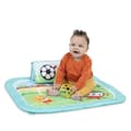 Pikkukuva 4 / 6: BRIGHT STARTS Fotbollsaktivitetsmatta, lekbåge med avtagbara Oball-leksaker, musik och lampor, mått: 47 x 74 x 74