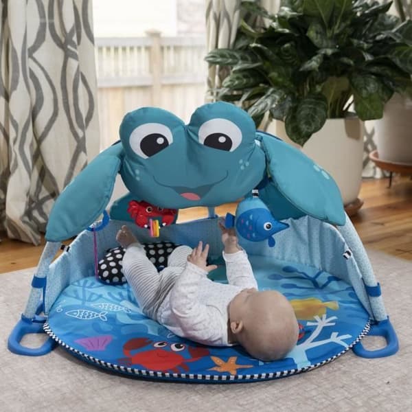BABY EINSTEIN Neptune Under the Sea Lights &amp; Sounds ™ Activity Gym Playmat