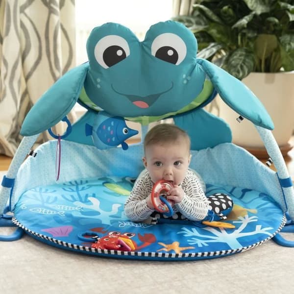 BABY EINSTEIN Neptune Under the Sea Lights &amp; Sounds ™ Activity Gym Playmat