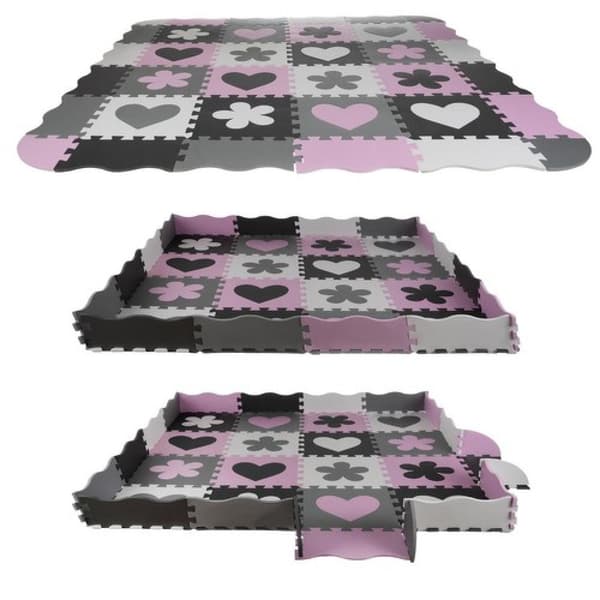 Pusselmatta för Barn - 16-delar - 140 cm