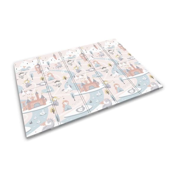 Foldebar undervisningsskummåtte 200 x 150 x 1 cm Nukido NK-341