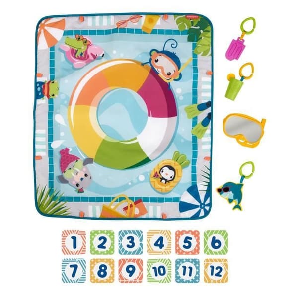 Fisher-Price - Kul aktivitetsmatta - Babyaktivitetsmatta - Från födseln