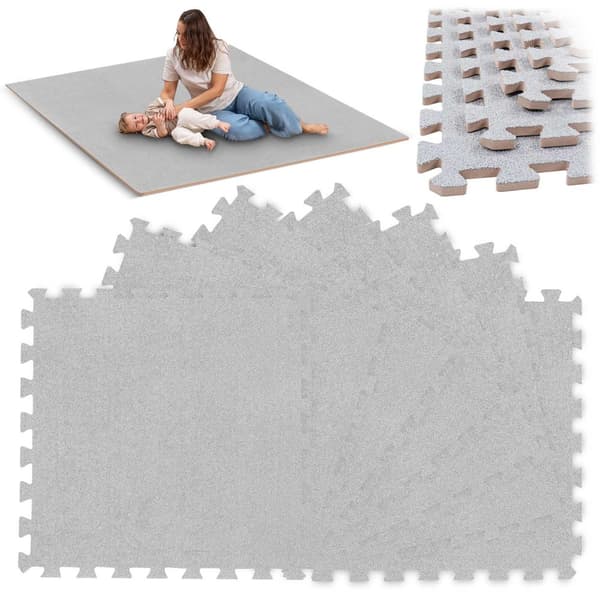 Skumpuslemåtte 180 x 120 cm Massido 6 stk