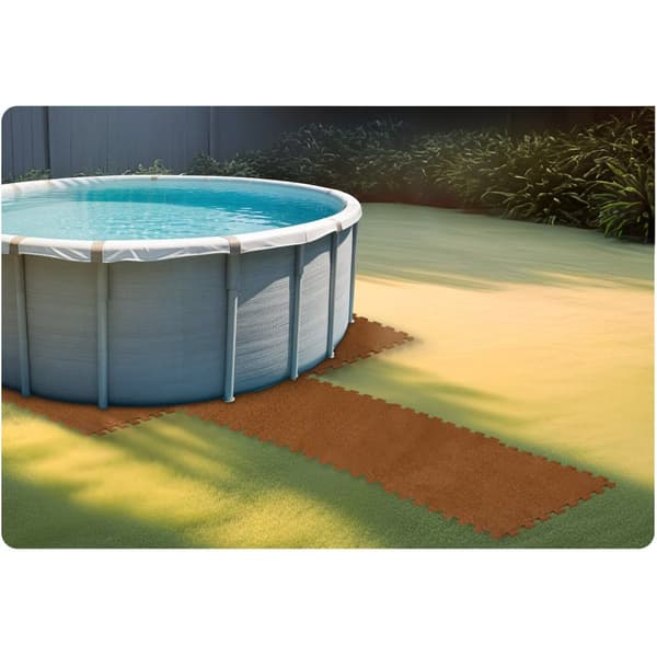 Vaahtomuovi palapelimatto 180 x 120 cm Massido 6 kpl