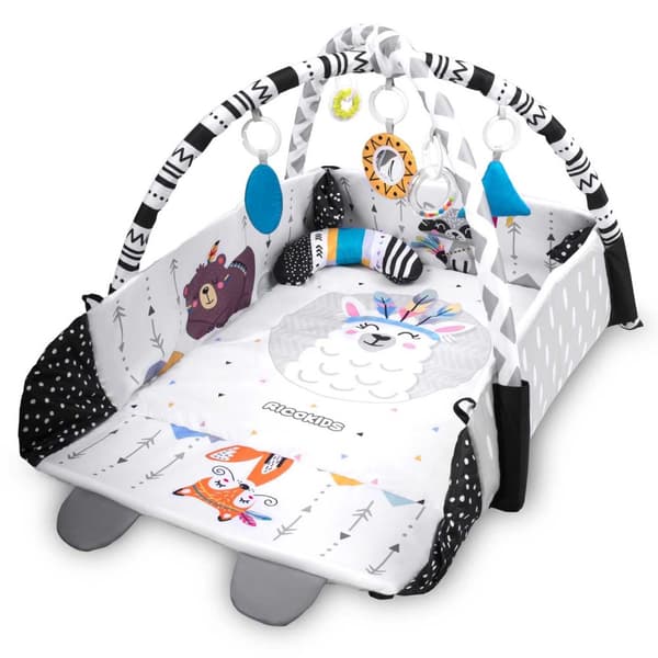 Interaktiv utbildningsmatta 110 x 100 cm Boho Ricokids