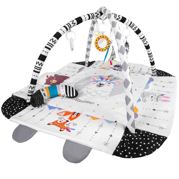 Interaktiv utbildningsmatta 110 x 100 cm Boho Ricokids