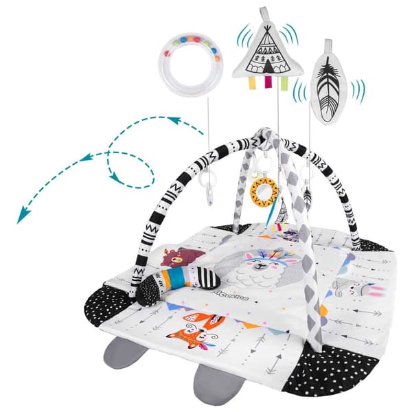 Interaktiv utbildningsmatta 110 x 100 cm Boho Ricokids