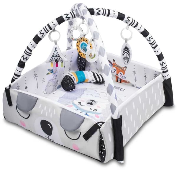 Interaktiv utbildningsmatta 110 x 100 cm Boho Ricokids
