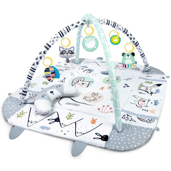 Interaktiv utbildningsmatta 110 x 100 cm Kanin Ricokids