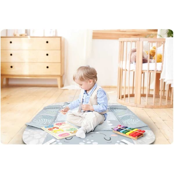 Interaktiv undervisningsmåtte 110 x 100 cm Nessi Ricokids
