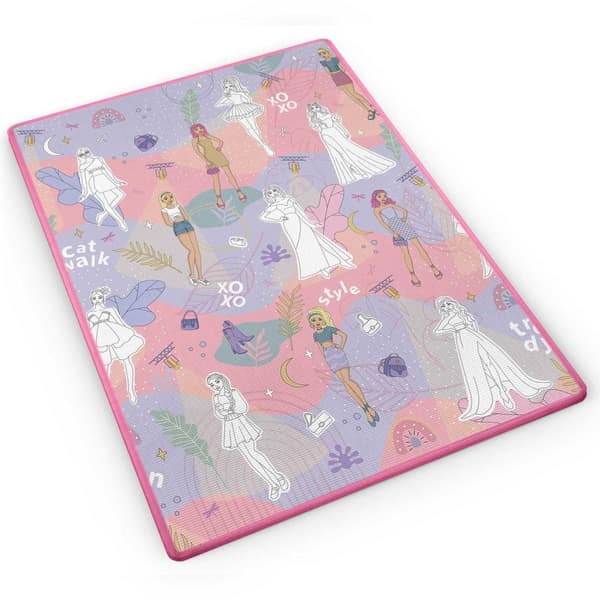 Skummåtte til farvning sammenrullet 120 x 90 x 0,3 cm Ricokids RK-344