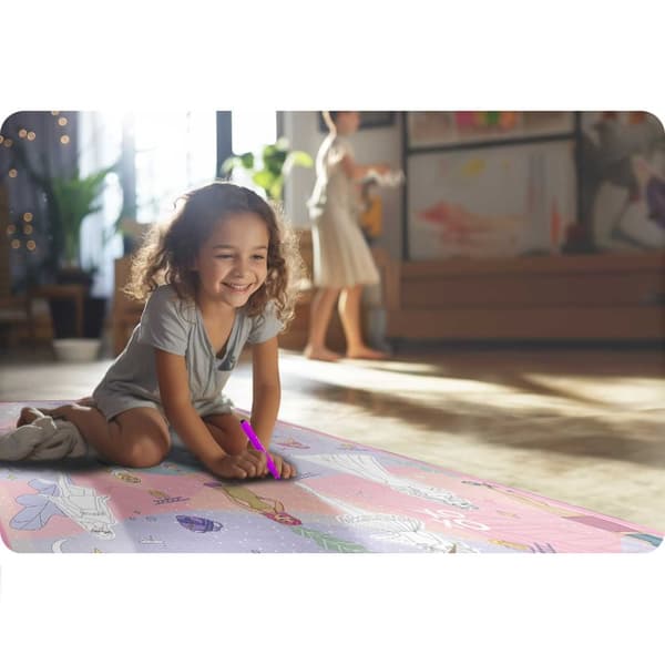 Skummåtte til farvning sammenrullet 120 x 90 x 0,3 cm Ricokids RK-344