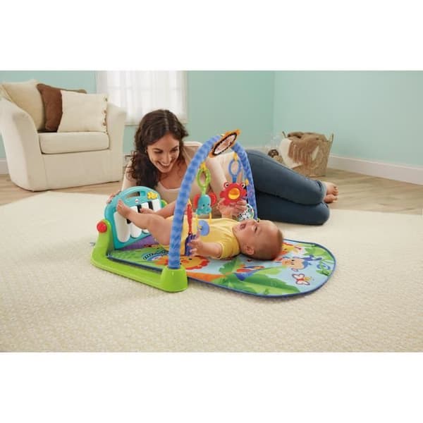Aktivitetsmatta med piano - FISHER PRICE - Skalbar - Blandat