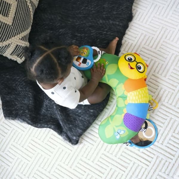 Multisensorisk aktivitetskudde för lek i magen - BABY EINSTEIN - Cal-a-Pillow - Barn 0 månader och uppåt